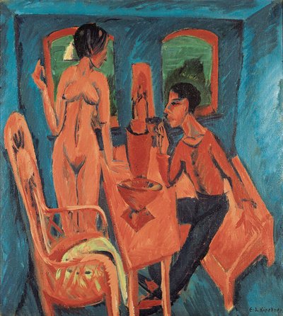 Tower Room, Fehmarn by Ernst Ludwig Kirchner